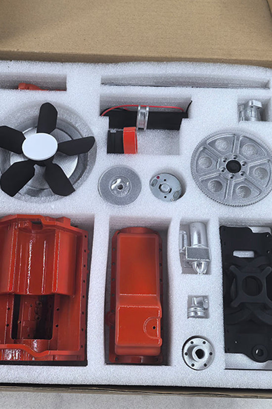 ENJOMOR 1/6 Scale 3D-Printed V8 Engine Model Kit
