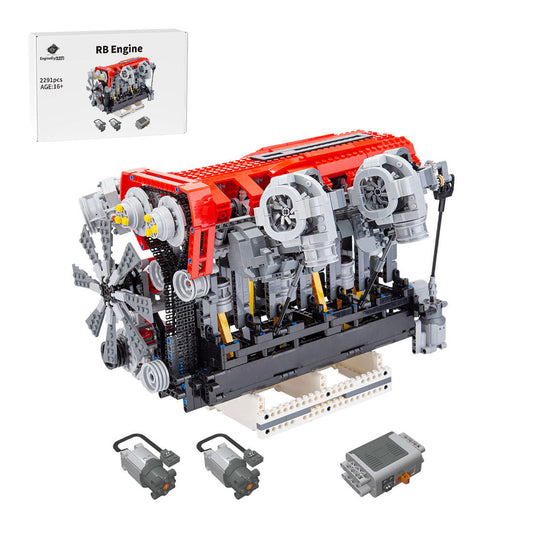 MOC RB26 Twin-Turbo L6 Engine Blocks